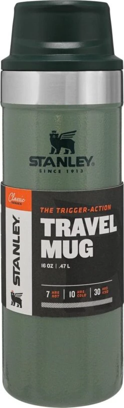 Stanley Trigger-Action Travel Mug 0.47L - Thermosfles - Hammertone Green -Premium Waterflessenwinkel 366x1200 1