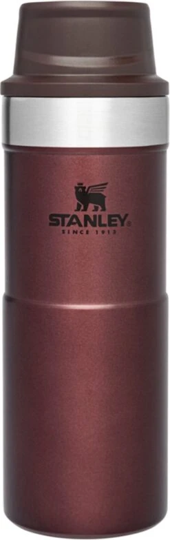 Stanley Trigger-Action Travel Mug 0.35L - Thermosfles - Matt Black -Premium Waterflessenwinkel 378x1200 1