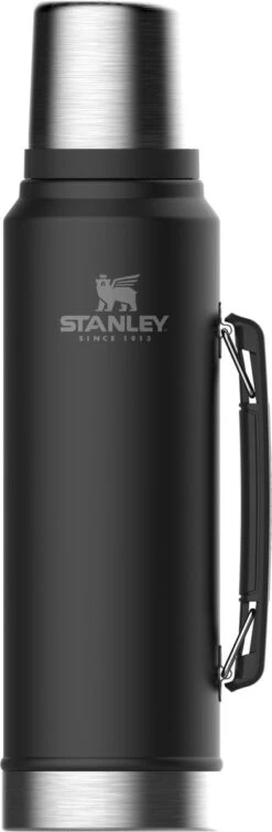 Stanley The Legendary Classic Bottle 1,00L - Thermosfles - Matte Black -Premium Waterflessenwinkel 392x1200 1