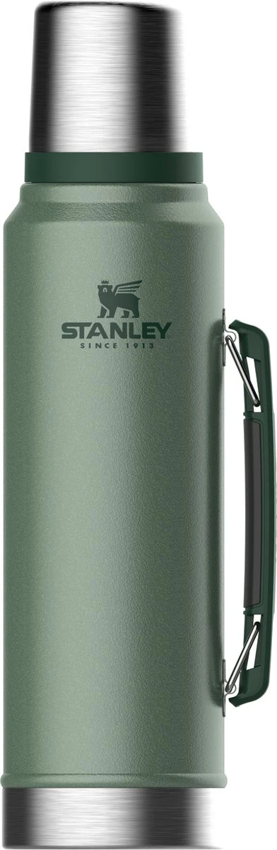 Stanley The Legendary Classic Bottle 1,00L - Thermosfles - Hammertone Green 3 Stanley The Legendary Classic Bottle 1,00L - Thermosfles - Hammertone Green