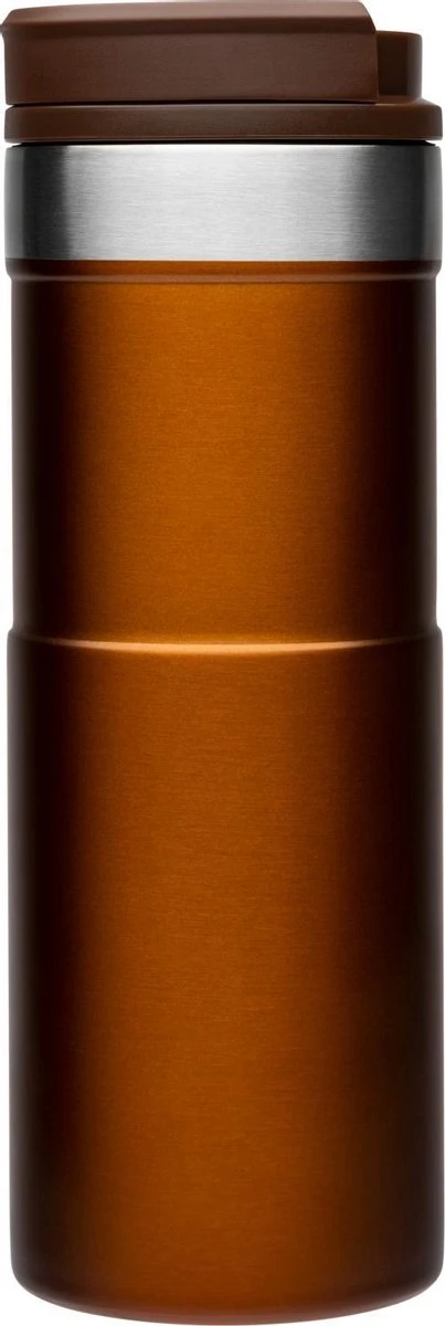 Stanley The NeverLeak™ Travel Mug 0,47L NEW - Thermosfles - Maple 7 Stanley The NeverLeak™ Travel Mug 0,47L NEW - Thermosfles - Maple - Afbeelding 5