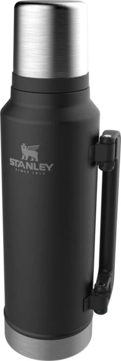 Stanley The Legendary Classic Bottle 1,40L - Thermosfles - Matte Black -Premium Waterflessenwinkel 404x1200