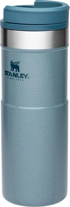 Stanley The NeverLeak™ Travel Mug 0,47L NEW - Thermosfles - Hammertone Ice -Premium Waterflessenwinkel 409x1200 2
