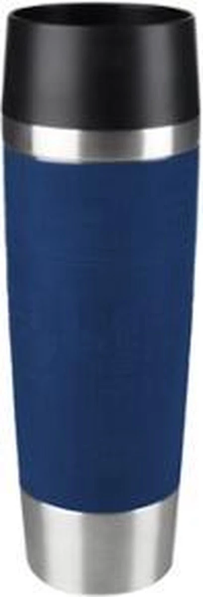 Tefal Travel Mug Thermobeker - 500 Ml - RVS/Blauw 3 Tefal Travel Mug Thermobeker - 500 Ml - RVS/Blauw