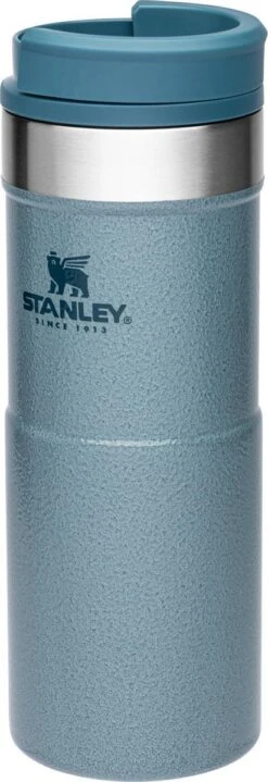 Stanley The NeverLeak™ Travel Mug 0,47L NEW - Thermosfles - Hammertone Ice -Premium Waterflessenwinkel 412x1200 2