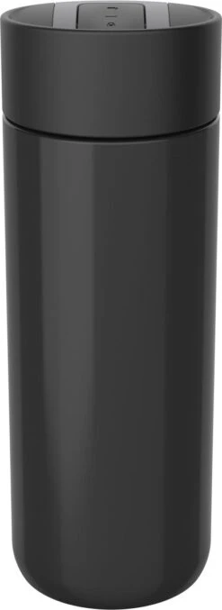 Kambukka Olympus Thermosbeker 500 Ml - Makkelijk Reinigen - Lekvrije Koffiebeker - RVS - Darkness -Premium Waterflessenwinkel 438x1200