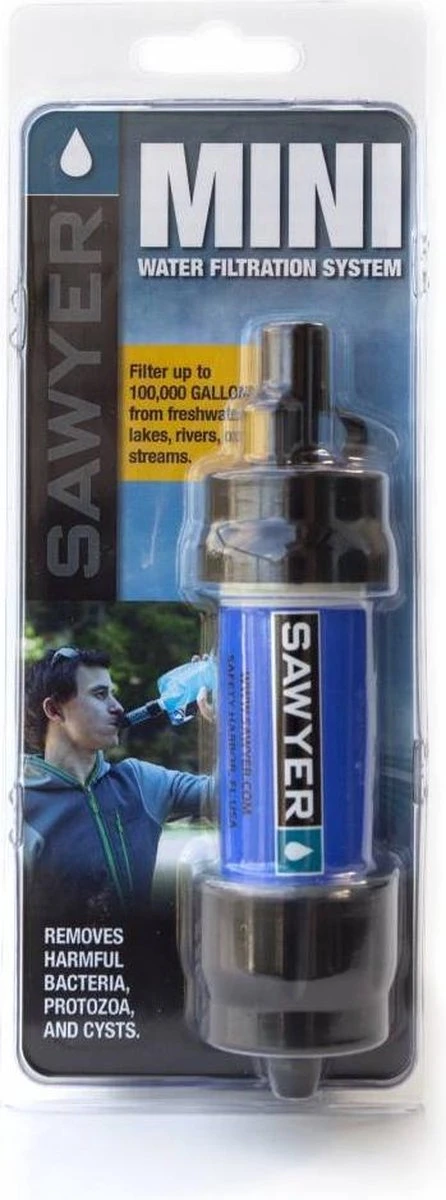 Sawyer Waterfilter SP128 - Mini - Blauw - 375.000 Liter 8 Sawyer Waterfilter SP128 - Mini - Blauw - 375.000 Liter - Afbeelding 6