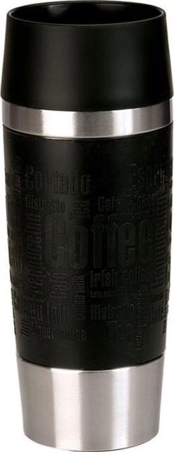 Emsa Thermosbeker Travel Mug Zwart 360 Ml -Premium Waterflessenwinkel 464x1200 1