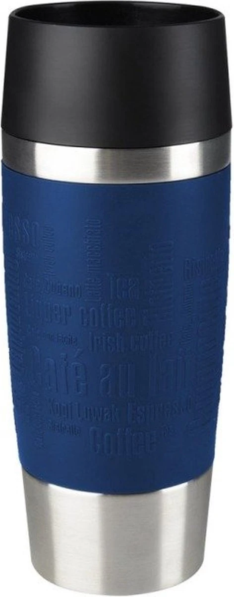 Emsa Thermo Mok Blauw 0.36L 3 Emsa Thermo Mok Blauw 0.36L