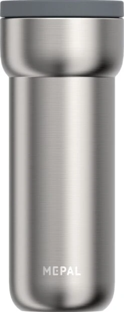 Mepal Isoleerbeker Ellipse 475 Ml – Houdt Je Drankje 6 Uur Warm En 10 Uur Koud – Natural Brushed – Koffiebeker To Go – Lekdicht – Thermosbeker -Premium Waterflessenwinkel 478x1200 1