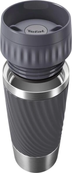 Tefal Travel Mug Easy Twist Thermobeker - Antraciet - 0,36 Liter 22 Tefal Travel Mug Easy Twist Thermobeker - Antraciet - 0,36 Liter -Premium Waterflessenwinkel 504x1200 1