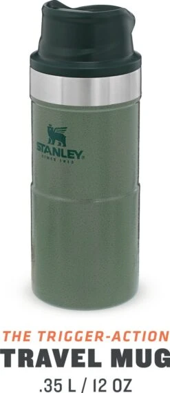 Stanley Trigger-Action Travel Mug 0.35L - Thermosfles - Hammertone Green -Premium Waterflessenwinkel 521x1200 3