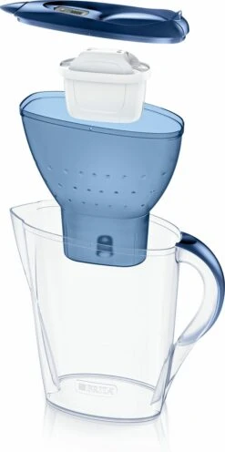 BRITA - Waterfilterkan Marella Cool - Blauw - 2,4L -Premium Waterflessenwinkel 598x1200