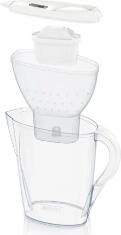 BRITA - Waterfilterkan Marella Cool - Wit - 2,4L + 12 MAXTRA+ Waterfilterpatronen -Premium Waterflessenwinkel 619x1200
