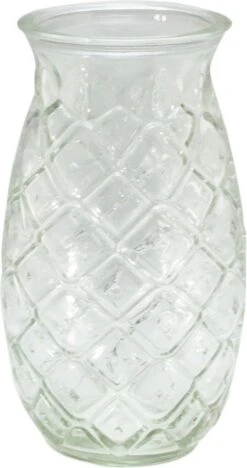 Merkloos Beker - Glas Ananas - 6 Stuks - Zomer - Cocktail -400ml -Premium Waterflessenwinkel 633x1200