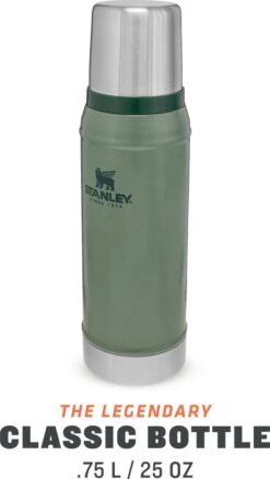 Stanley The Legendary Classic Bottle 0,75L - Thermosfles - Hammertone Green 22 Stanley The Legendary Classic Bottle 0,75L - Thermosfles - Hammertone Green -Premium Waterflessenwinkel 677x1200