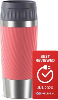 Tefal Travel Mug Easy Twist Thermobeker - Koraalrood - 0,36 Liter -Premium Waterflessenwinkel 708x1200 2