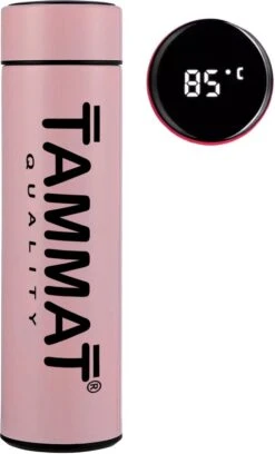 Slimme Thermosfles Met LCD Temperatuur Display - Curver Isolatiefles 0,5 Liter - Dubbelwandige Thermosfles - Thermosbeker - Isoleerfles - Thermoskan - Travel Mug - Bidon Drinkfles - Koffiebeker - Drinkflessen - RVS - Smart Thermos - Metaal -Premium Waterflessenwinkel 726x1200