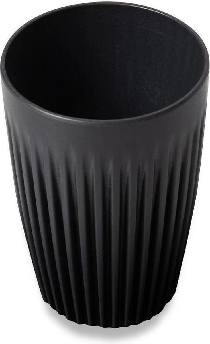 HuskeeCup & Deksel - Koffiebeker - Large - 12oz/36cl - Charcoal 6 HuskeeCup & Deksel - Koffiebeker - Large - 12oz/36cl - Charcoal - Afbeelding 4