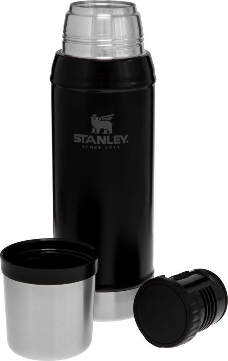 Stanley The Legendary Classic Bottle 0,75L - Thermosfles - Matte Black 8 Stanley The Legendary Classic Bottle 0,75L - Thermosfles - Matte Black - Afbeelding 6