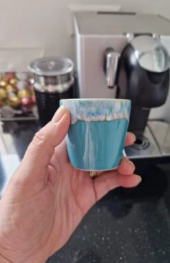 Costa Nova - Grespresso Servies - 6 Espresso Kopjes - Roze-Grijs-Azur-Red-Wit -Turquoise - Aardewerk - H 5.9 Cm -Premium Waterflessenwinkel 776x1200 1