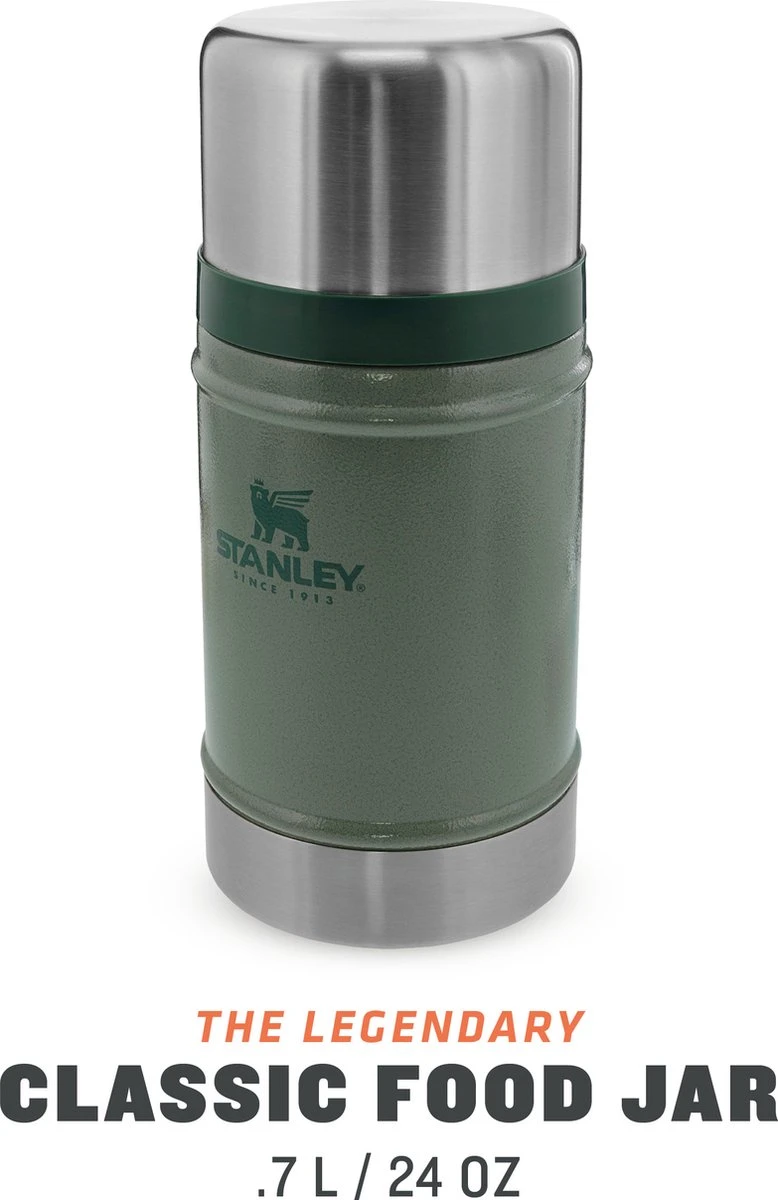 Stanley The Legendary Classic Food Jar 0,7L - Thermosfles - Hammertone Green 14 Stanley The Legendary Classic Food Jar 0,7L - Thermosfles - Hammertone Green - Afbeelding 12
