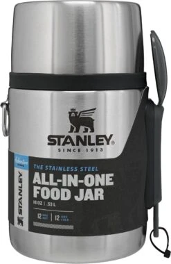 Stanley The Stainless Steel All-in-One Food Jar 0,53L - Thermosfles - Stainless Steel 18 Stanley The Stainless Steel All-in-One Food Jar 0,53L - Thermosfles - Stainless Steel -Premium Waterflessenwinkel 779x1200