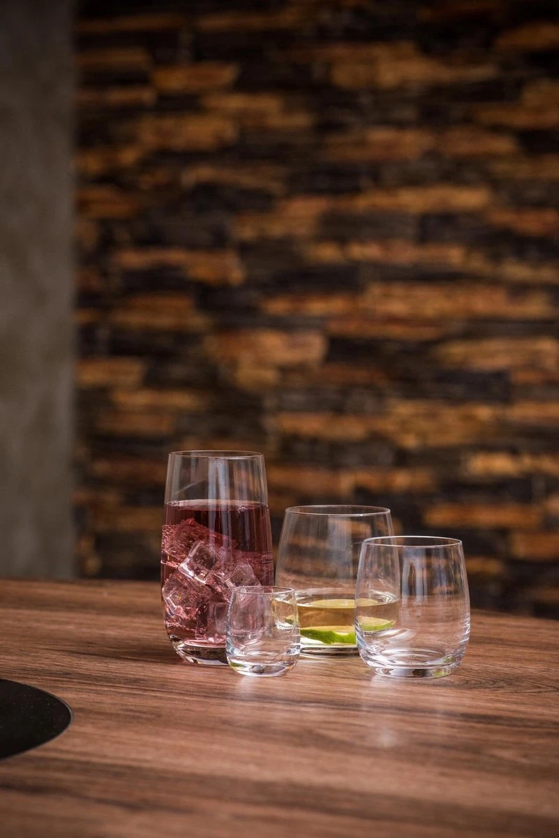 RONA - Water/frisdrank/cocktail Glas 36cl "Lunar" Kristal (6 Stuks) 4 RONA - Water/frisdrank/cocktail Glas 36cl "Lunar" Kristal (6 Stuks) - Afbeelding 2