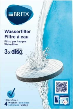 BRITA - Waterfilterpatroon MicroDisc 3-Pack -Premium Waterflessenwinkel 805x1200
