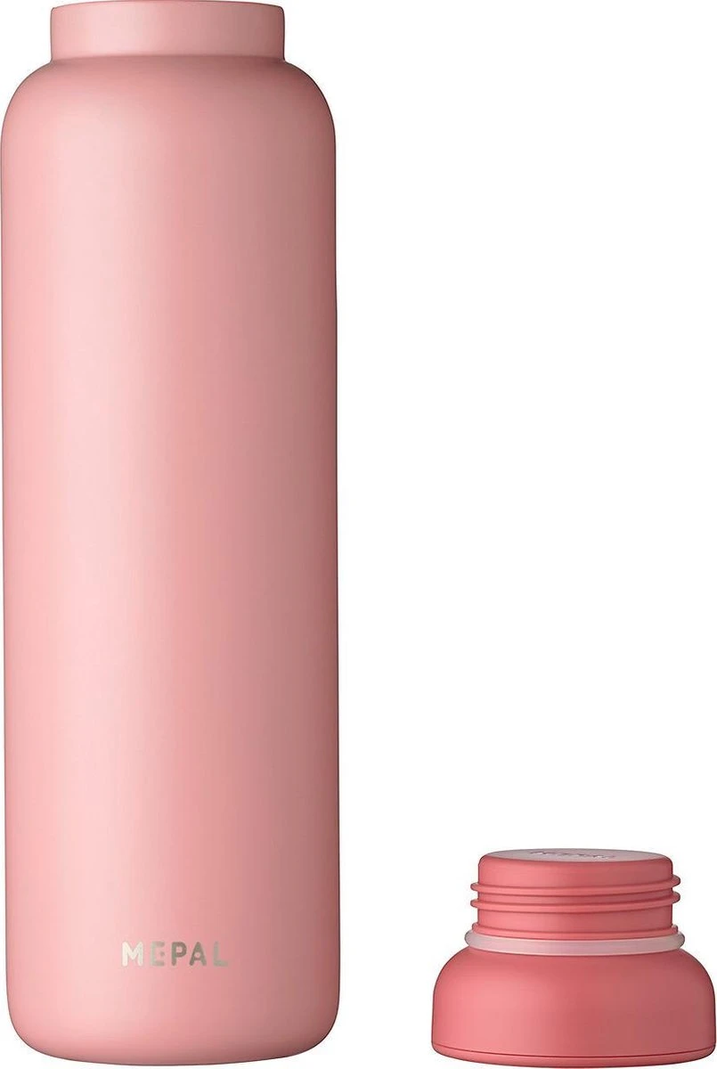 Mepal – Isoleerfles Ellipse 900 Ml – Houdt Je Drankje 12 Uur Warm En 24 Uur Koud – Nordic Pink – Geschikt Voor Bruiswater – Thermosfles – Lekdicht 5 Mepal – Isoleerfles Ellipse 900 Ml – Houdt Je Drankje 12 Uur Warm En 24 Uur Koud – Nordic Pink – Geschikt Voor Bruiswater – Thermosfles – Lekdicht - Afbeelding 3