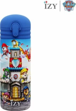 IZY Bottles X Paw Patrol - Rescue Knights | 350 ML | Kinderen | Thermosfles | Drinkfles | Waterfles | Schoolfles | Isoleerfles | Beker | Drinkbeker | Koud | Warm | Fles | Kinder | Back To School | 350ml -Premium Waterflessenwinkel 824x1200