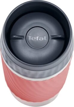 Tefal Travel Mug Easy Twist Thermobeker - Koraalrood - 0,36 Liter -Premium Waterflessenwinkel 837x1200 1