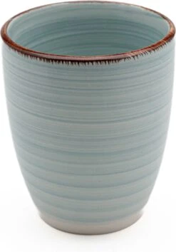 Koffiekopjes - Ocean Blue - Koffiebeker - Unieke Kleuren - Blauw - Set Van 12 Kopjes (ook Los Verkrijgbaar) - 160ML En 340ML - Porselein - Hip En Trendy -Premium Waterflessenwinkel 838x1200 6