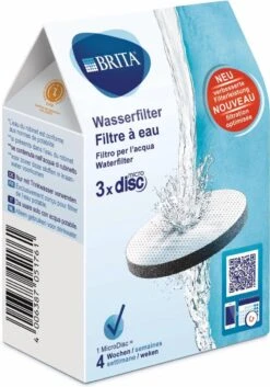 BRITA - Waterfilterpatroon MicroDisc 3-Pack -Premium Waterflessenwinkel 839x1200