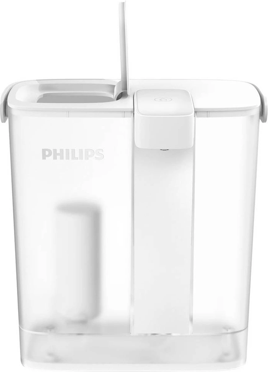 Philips Water Instant Water Filter - 3 L Inhoud, 1 L/min Snelle Doorstroming, Oplaadbaar Via USB-C 4 Philips Water Instant Water Filter - 3 L Inhoud, 1 L/min Snelle Doorstroming, Oplaadbaar Via USB-C - Afbeelding 2