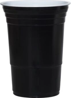 Merkloos Black Cups - 50stuk(s) - 475ml - Party Cups - Beerpong - Drankspel - Beerpong Bekers - Plastic Bekers -Premium Waterflessenwinkel 870x1200 3
