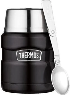 Thermos King Voedseldrager - 47 Cl - Mat Zwart -Premium Waterflessenwinkel 881x1200 2