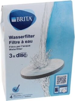 BRITA - Waterfilterpatroon MicroDisc 3-Pack -Premium Waterflessenwinkel 897x1200