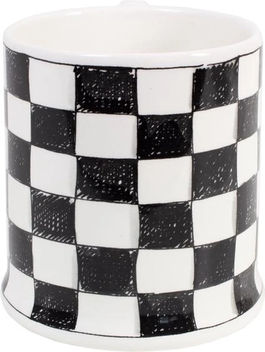 BLOND AMSTERDAM X NOIR: MUG CHECKERED 4 BLOND AMSTERDAM X NOIR: MUG CHECKERED - Afbeelding 2