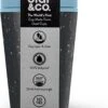 Circular&Co. Herbruikbare To Go Koffiebeker (rCUP) Zwart/blauw 8oz/227ml 2 Circular&Co. Herbruikbare To Go Koffiebeker (rCUP) Zwart/blauw 8oz/227ml -Premium Waterflessenwinkel 911x1200