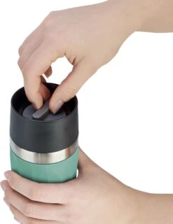 Tefal Compact Travel Mug Compact Thermosfles - 0,3 L - Groen -Premium Waterflessenwinkel 926x1200 2