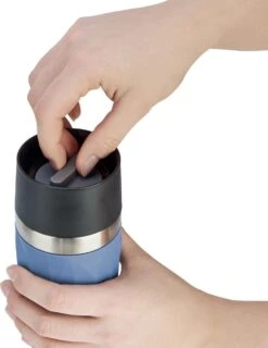 Tefal Compact Travel Mug Compact Thermosfles - 0,3 L - Blauw -Premium Waterflessenwinkel 926x1200