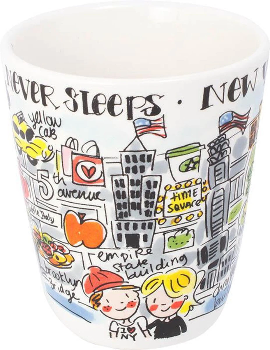 Blond Amsterdam City New York Mok - 350 Ml 9 Blond Amsterdam City New York Mok - 350 Ml - Afbeelding 7