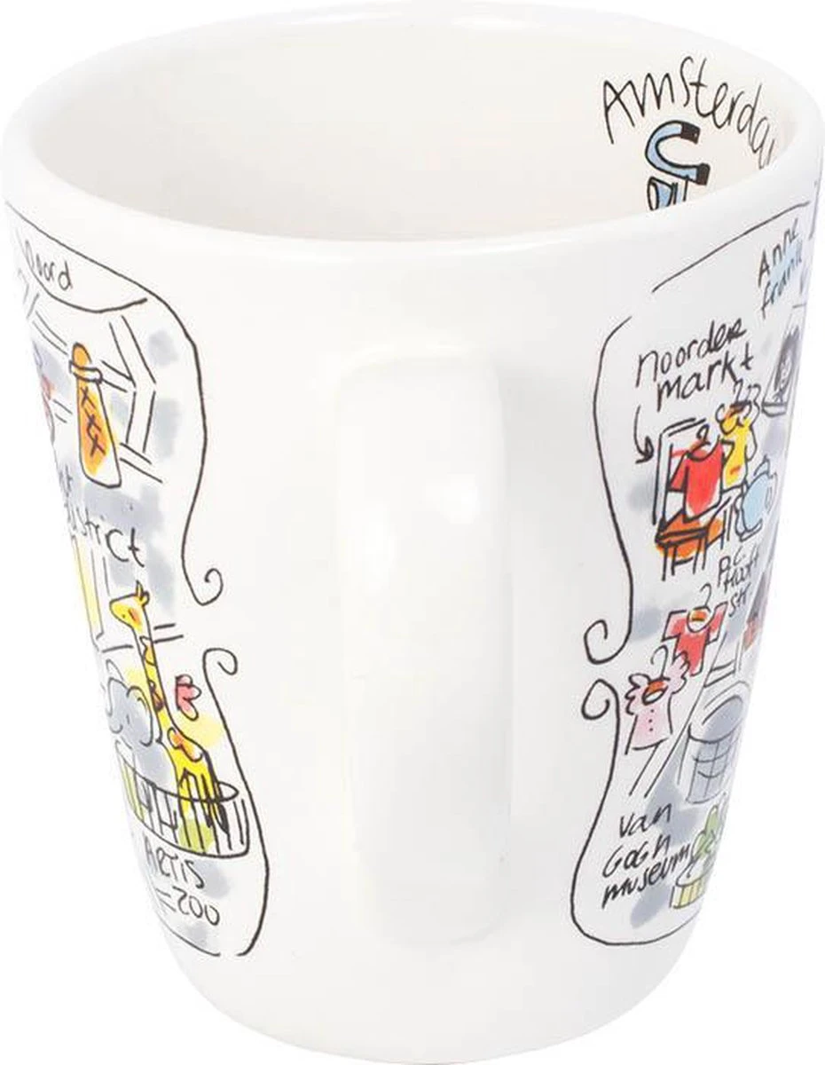 Blond Amsterdam City Amsterdam Mok - 350 Ml 7 Blond Amsterdam City Amsterdam Mok - 350 Ml - Afbeelding 5