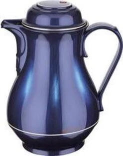 Rotpunkt Christa 530 - Thermoskan - Dubbelwandig - Isoleer - Donkerblauw - 1 Liter -Premium Waterflessenwinkel 950x1200