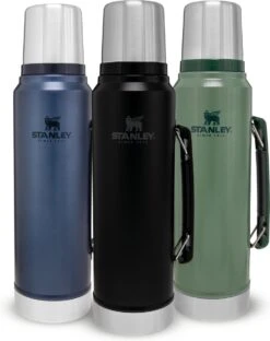 Stanley The Legendary Classic Bottle 1,00L - Thermosfles - Matte Black -Premium Waterflessenwinkel 951x1200