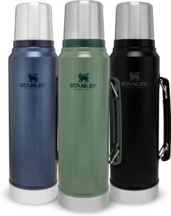 Stanley The Legendary Classic Bottle 1,00L - Thermosfles - Hammertone Green 40 Stanley The Legendary Classic Bottle 1,00L - Thermosfles - Hammertone Green -Premium Waterflessenwinkel 953x1200