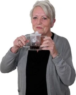 HandyCup Met Deksel - Transparant Met Maatvoering -Premium Waterflessenwinkel 964x1200 2