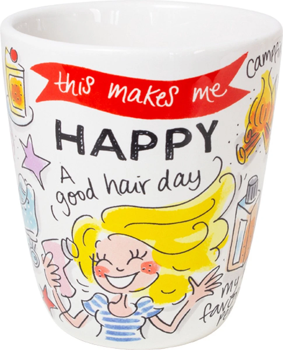 Blond Amsterdam, Happy - Mok Dice 4 Blond Amsterdam, Happy - Mok Dice - Afbeelding 2