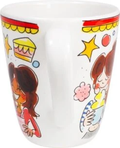 Blond Amsterdam Even Bijkletsen Mok 350 Ml - Rode Rand 10 Blond Amsterdam Even Bijkletsen Mok 350 Ml - Rode Rand -Premium Waterflessenwinkel 978x1200 1